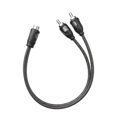 cable Divisor Rca De 1 Hembra A 2 Machos De Alta Calidadpvc De