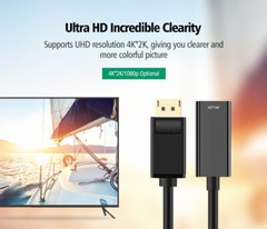 Lot 50X DP Display Port Male To HDMI Female Cable Converter Adapter 4K 1080 HD