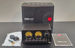 Douk Audio EQ5 Pro 5-Band EQ Preamplifier Bluetooth Receiver Dual VU Meter