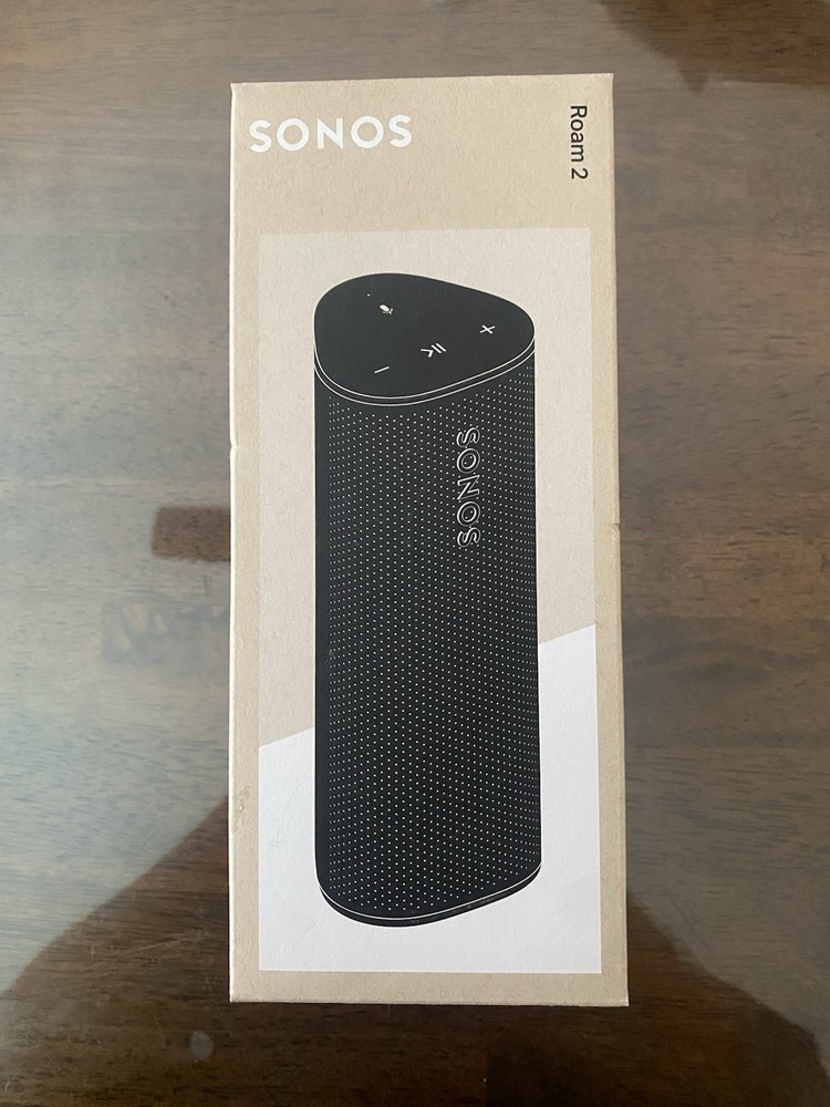 New – Sonos ROAM 2 Ultra Portable Smart Speaker Black – Sealed – FAST SHIP