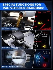 All System Car Diagnostic OBD2 Scanner Code Reader EPB Oil Reset Fit For VW Audi