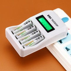 EBL AA AAA Rechargeable Batteries 2800mah 2300mah 1.2V NiMh w/ LCD Charger Lot