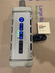 TurtleBox Ranger Loud Bluetooth Waterproof Tan Speaker opened box with usb c