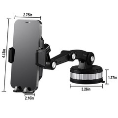 Car Truck Mount Phone Holder Stand Dashboard/Windshield For Cell Phone Universal