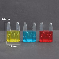 120PCS Mini Blade Fuse Assortment Auto Car Motorcycle SUV Fuses Kit APM ATM