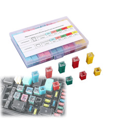 30Pcs Car Fuses Assortment Kit Tall/Standard and Low Profile Automotive Fuses