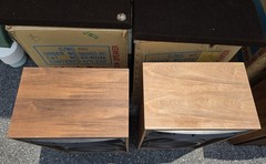 (2) Vintage Radio Shack Realistic 3-way 160w Mach One 40-2024A Speaker w/ Box #1