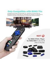 1 Pack Replacement Remote FIT For ROKU TV TCL/Sanyo/Element/Haier/RCA/LG/Philips