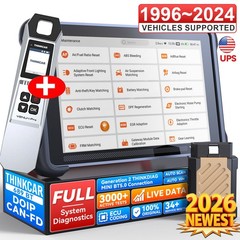 ThinkScan 689BT TPMS Tool LifeFree Update Bidirectional OBD2 Scanner E.CU Coding