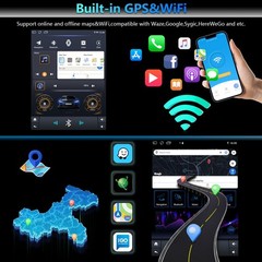 Fits Chevrolet Equinox 2010-2017 Car Radio GPS Player Stereo Android CarPlay USB