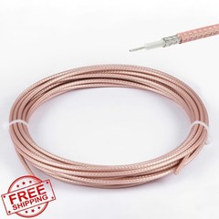 POBADY RG316 Coaxial Cable 16.4FT/5M Brown