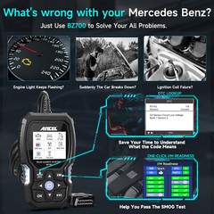 BZ700 For Mercedes Benz OBD2 Scanner All System Diagnostic Lifetime Free Update