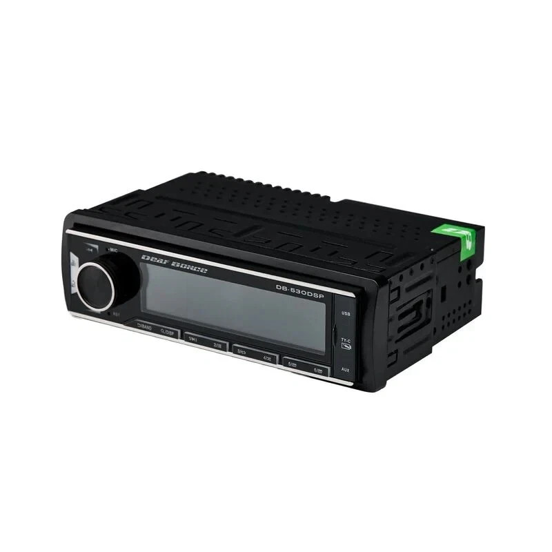 Deaf Bonce DB-530DSP 1 Din MP3 USB AUX AM FM Bluetooth Receiver Car Stereo DSP