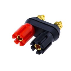 10 Pcs Speaker Terminal Binding Post Power Amplifier Dual 4mm Banana Plug