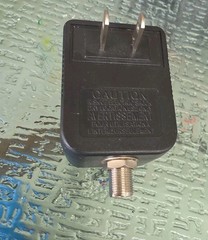 AC/DC Adaptor Class 2 Power Supply ETAD-1500200D 120v ac -15v dc 200 ma Coaxial
