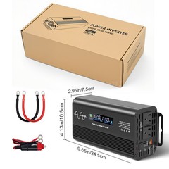 Pure Sine Wave 4000 Watt Power Inverter DC 12v to AC 110V-120V 4000W Inverter