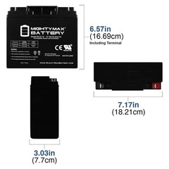 Mighty Max 12V 22AH Battery Replaces Rascal 320 Wheelchair MKB ES17 12 – 2 Pack