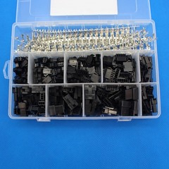 560Pcs 2.5mm Pitch 2 3 4 5 Pin JST SM Male & Female Plug Housing and Male/Fem…