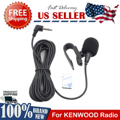 Microphone Replacement for KENWOOD Car Stereo Radio Handsfree Mic 3.5mm Plug