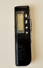 Pyle 4GB PVR200 272 hour Digital Voice Recorder W/USB Cable to PC- WORKS!