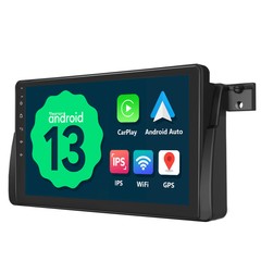 For BMW E46 Android 13 Car Radio GPS Stereo Head Unit CarPlay Touch Screen Audio