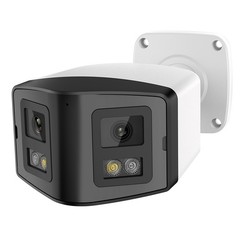 VIKYLIN 4K 8MP 180° Panoramic Bullet IP Camera Dual Light Full Color IR Swith