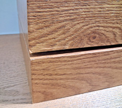 Lot Of 2 Vintage 3 Drawer Cabinet Cassette Tape Holder Storage Faux Wood