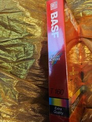 NEW BASF 2 HOURS MORE THE 8 HOUR TAPE BLANK VHS T160 EXTRA QUALITY Videocassette