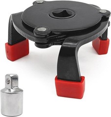Universal Oil Filter Wrench Adjustable 3 Jaw Oil Filter Removal Tool Range 2-3/8