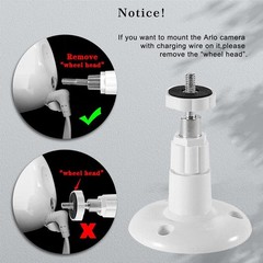 4 Pack Adjustable Security Wall Mount for Arlo or Pro Camera Indoor Outdoor Cam