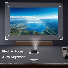 4K Projector Smart Netflix 35000LMS 1080P 5G WiFi Bluetooth Video Home Theater