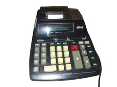 Ativa AT-P3000 12-digit 2 color printing Calculator