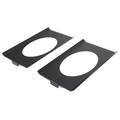 Behind Seat Cab Corner 6″×9″ Speaker Mounting Brackets Pair FOR 73-87 Chevy C10