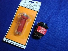2 ITT Pomona Tube Test Socket Adapters # 1447 & TVS 12 BIN $39.95 Shipped