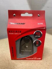 Metra Tsunami TBTPPB POS Zinc Alloy Positive Battery Clamp Dual 8 Gauge Inputs