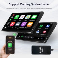 10.1″ Car GPS Android 12 8-Core 8+128GB 2 Din Stereo Radio Car Auto Play DSP