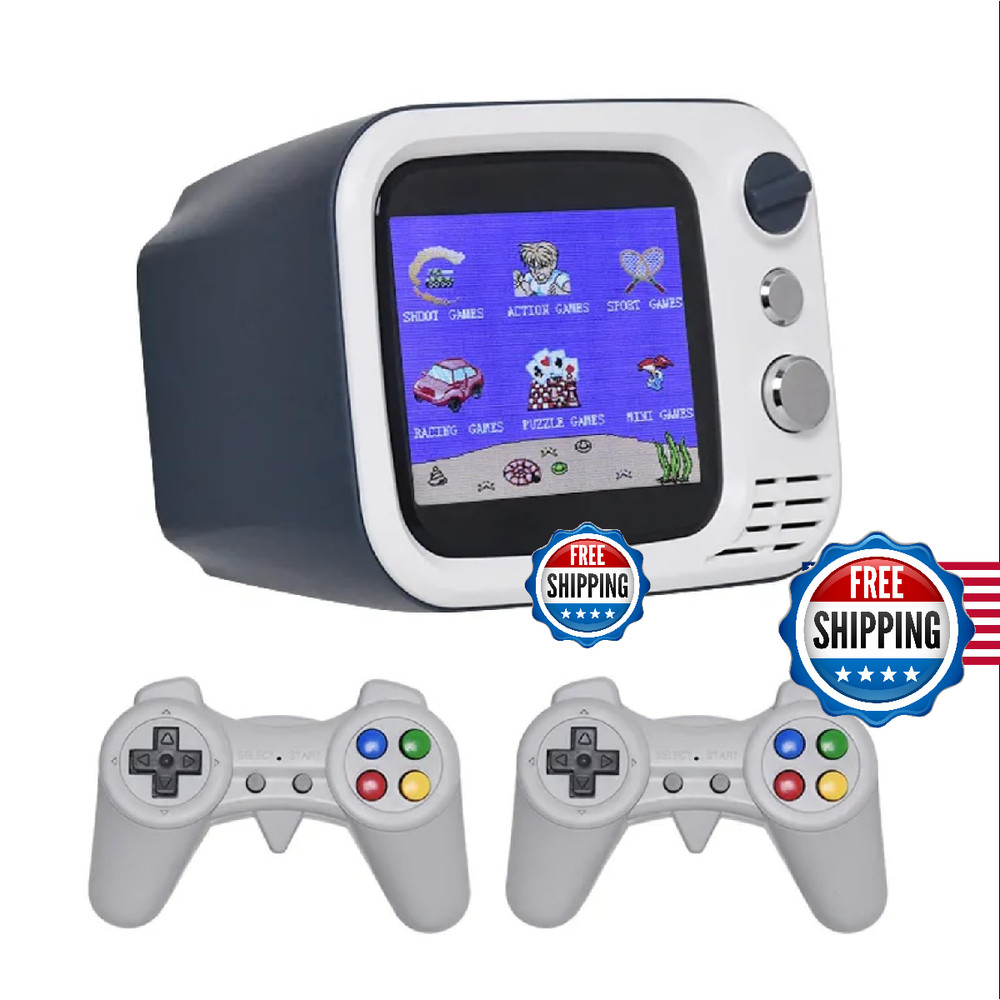 Streetstylezwear Tiny Arcade Tv 3.5 Mini – Two Player Playable Tv W/ Real
