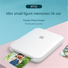 Small Wireless Bluetooth Multifunctional Color Photo Printer