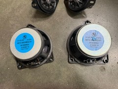 2006 2007 2008-2011 BMW 325I E90 Rear Deck Shelf Speakers Set OEM 6136