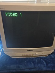 Sony Trinitron KV-20S41 20 CM CRT Color TV Retro Gaming TV No Remote Works Great