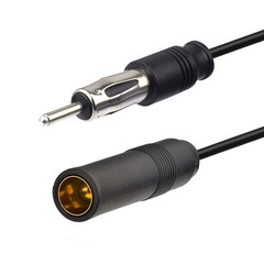 Bingfu Car Radio Antenna Extension Cable 50cm / 20 inch 20 / 50cm, Black