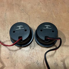 USED SKAR AUDIO TX-T 1-INCH 240W MAX POWER SILK DOME NEODYMIUM TWEETERS – PAIR