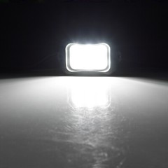 MICTUNING C2 Curved 12 Pods Pure White LED Rock Lights Truck Underglow Neon Kits
