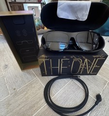 XReal One Pro AR Glasses w/X1 Chip, 171″ FHD 120Hz Display – L (57-66 IPD)