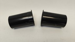 Speaker Port Tubes 3in x 5in Deep Woofer Subwoofer Sub Box Bass Vent Pair