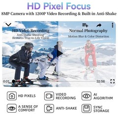 AI Smart Glasses Camera Bluetooth Open-Ear Audio | Oakley Meta Alternative