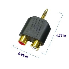 RCA Cable Male To Male 2RCA Audio Component Interconnect Cable Lead Wire