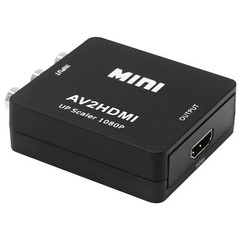 RCA to HDMI Converter Adapter AV 1080P For TV Audio Video Composite CVBS AV2HDMI