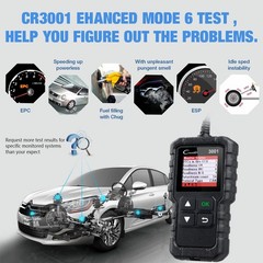 LAUNCH Creader 3001 Full OBD2 Scanner Car DTC Fault Code Reader Diagnostic Tool