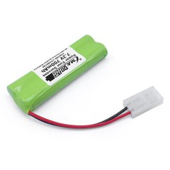 Ni-Cd Ni-MH 7.2V Battery 0.5-0.7Ah for Accu Alarm Control Panel GETRONIC GT2200